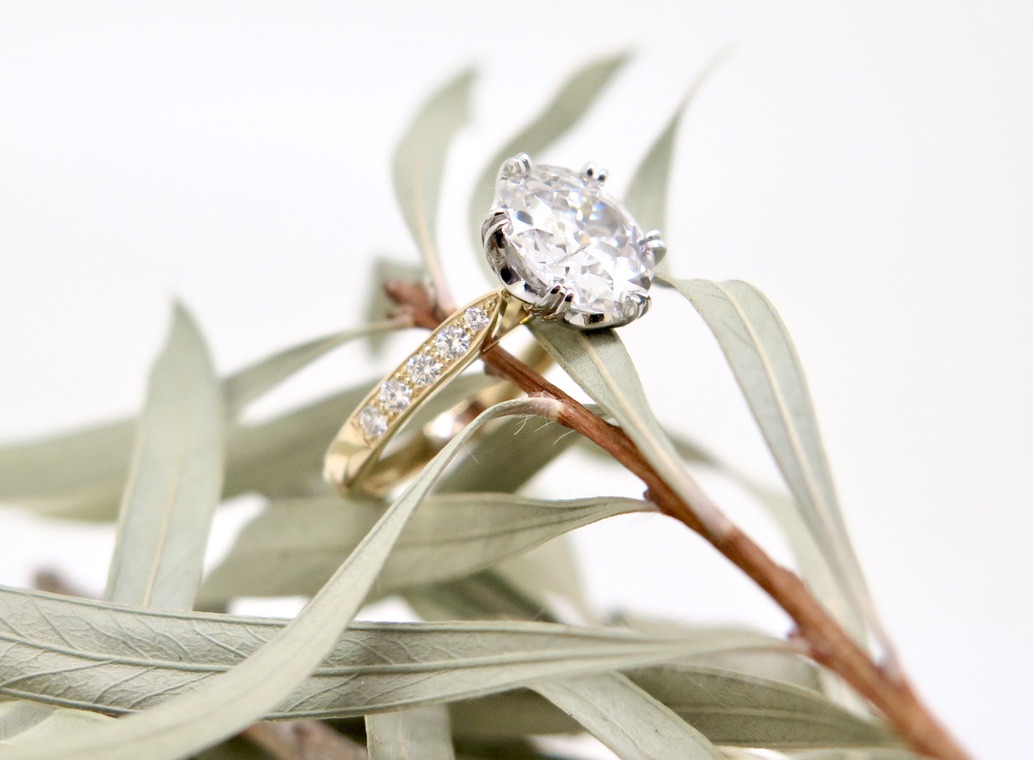 Heirloom Diamond Engagement Ring